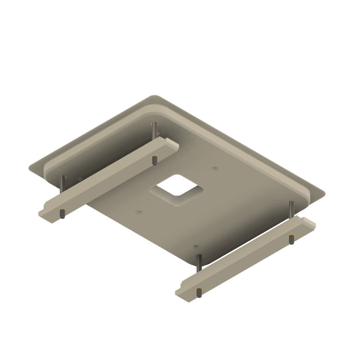 Touch Panel Hole Adapter for the Logitech Tap Scheduler Custom Dimensions