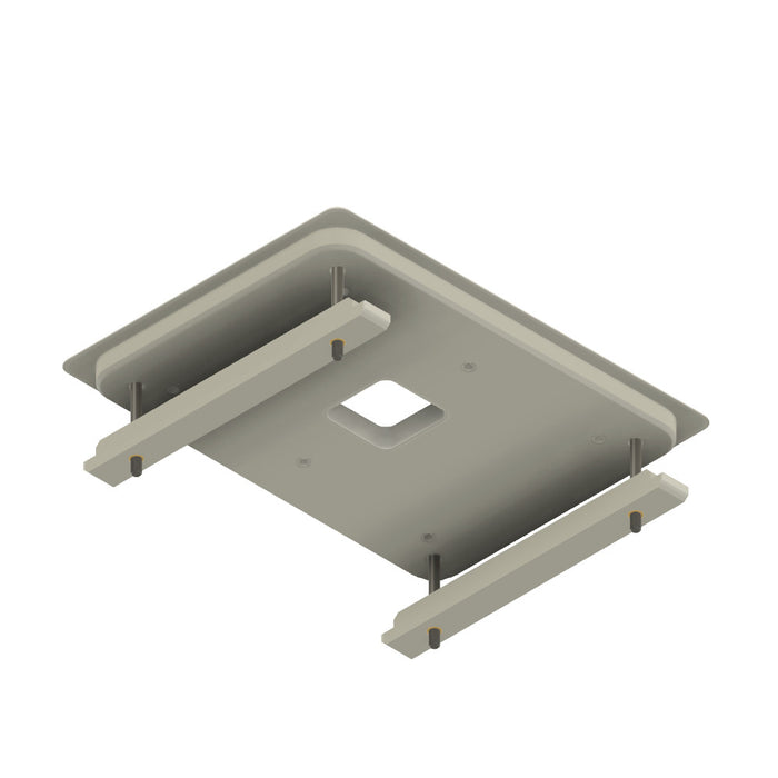 Touch Panel Hole Adapter for the Logitech Tap Scheduler Custom Dimensions