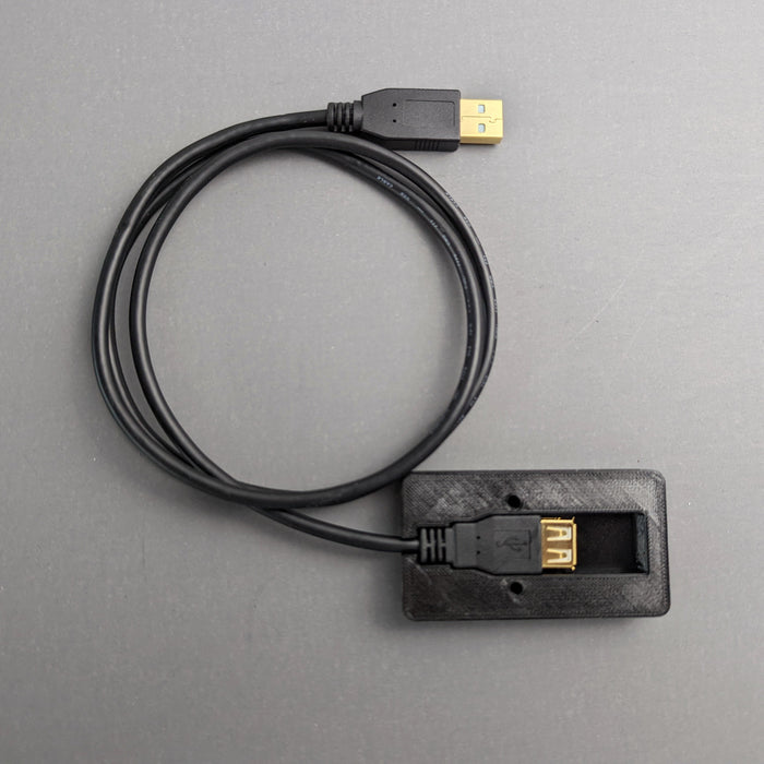 USB Keyboard and Mouse Receiver Extension With User-Proof Cover 3'